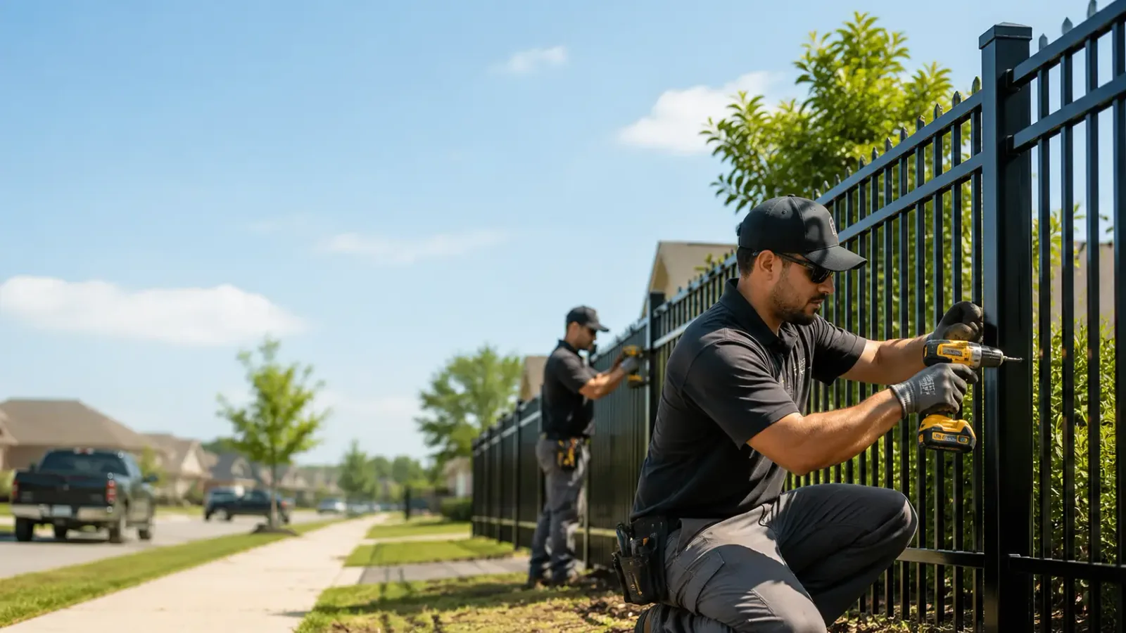 Metal Fence Installation in Butler, OH